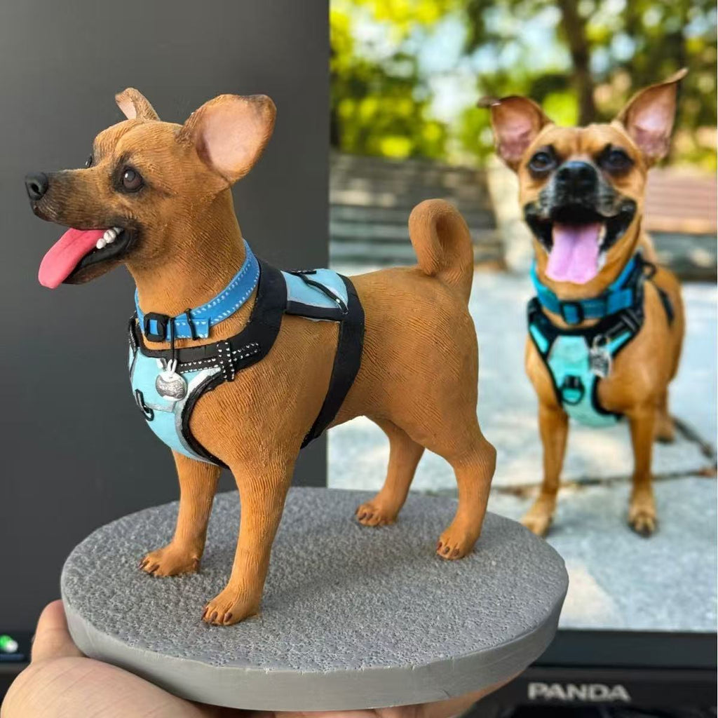 Custom Polymer Clay Pet Figurine