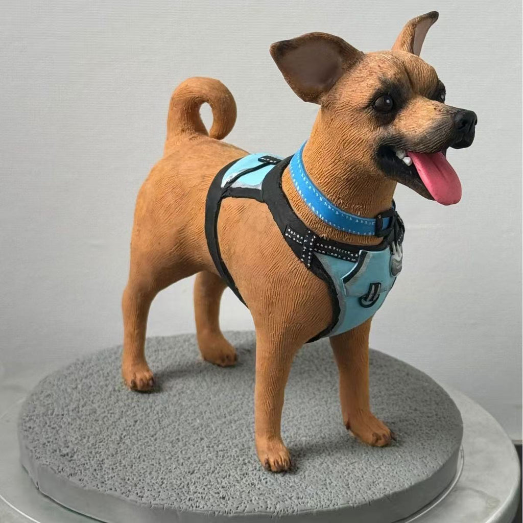 Custom Polymer Clay Pet Figurine